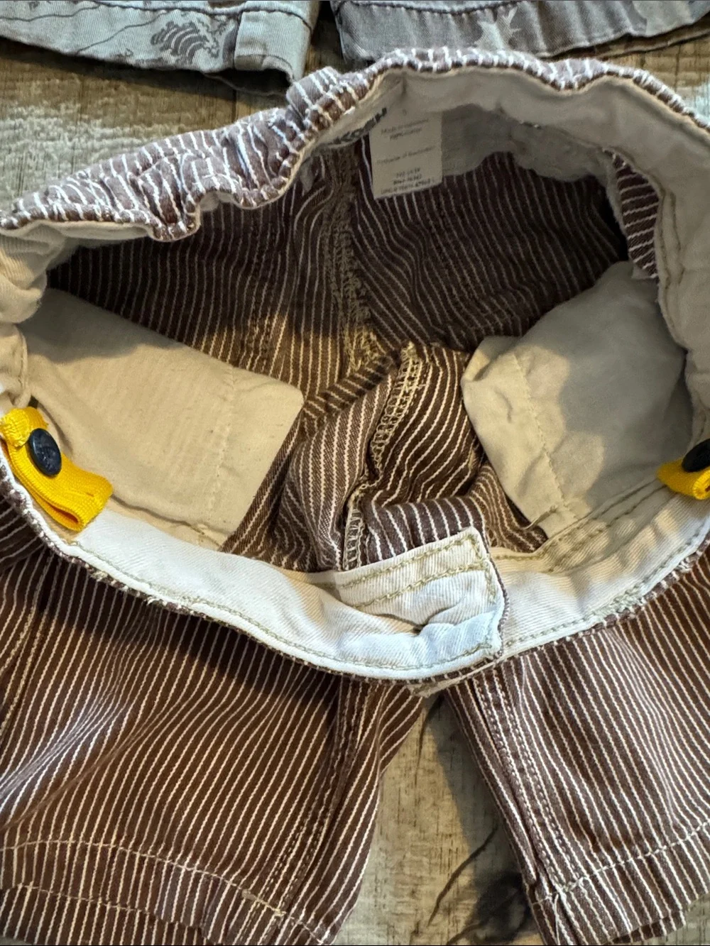 3-Pack Boys Cargo & Cord Shorts - Neutral Camo & Brown-size 5